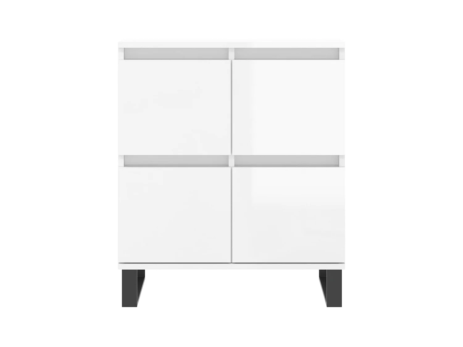 bahut commode armoire bois blanche 180 x 35 x 70 cm 02_0037026