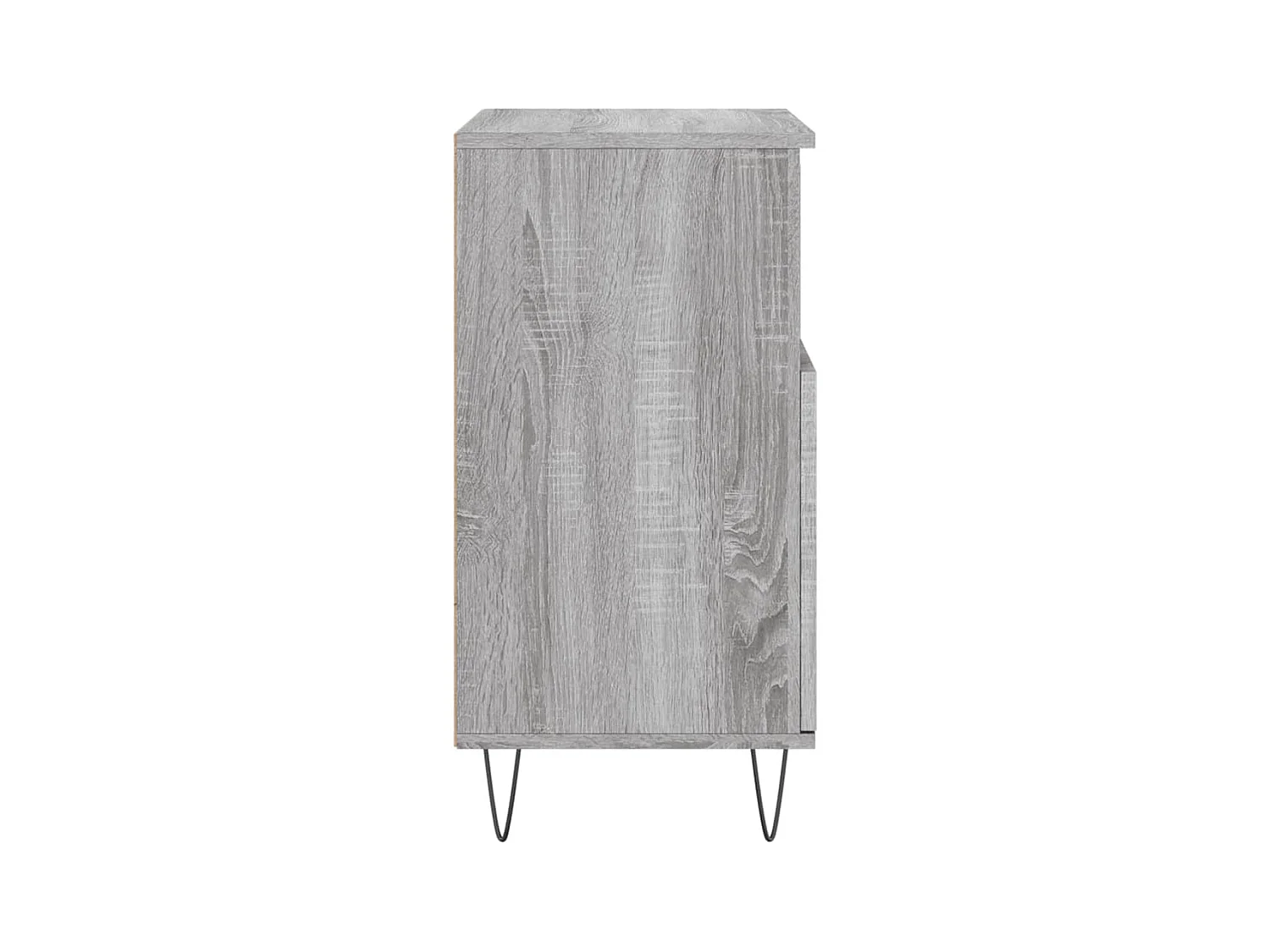 Aparador cómoda cómoda armario mueble organizador cocina salón salón Sonoma 60 x 35 x 70 cm madera contrachapada gris 02_0036397