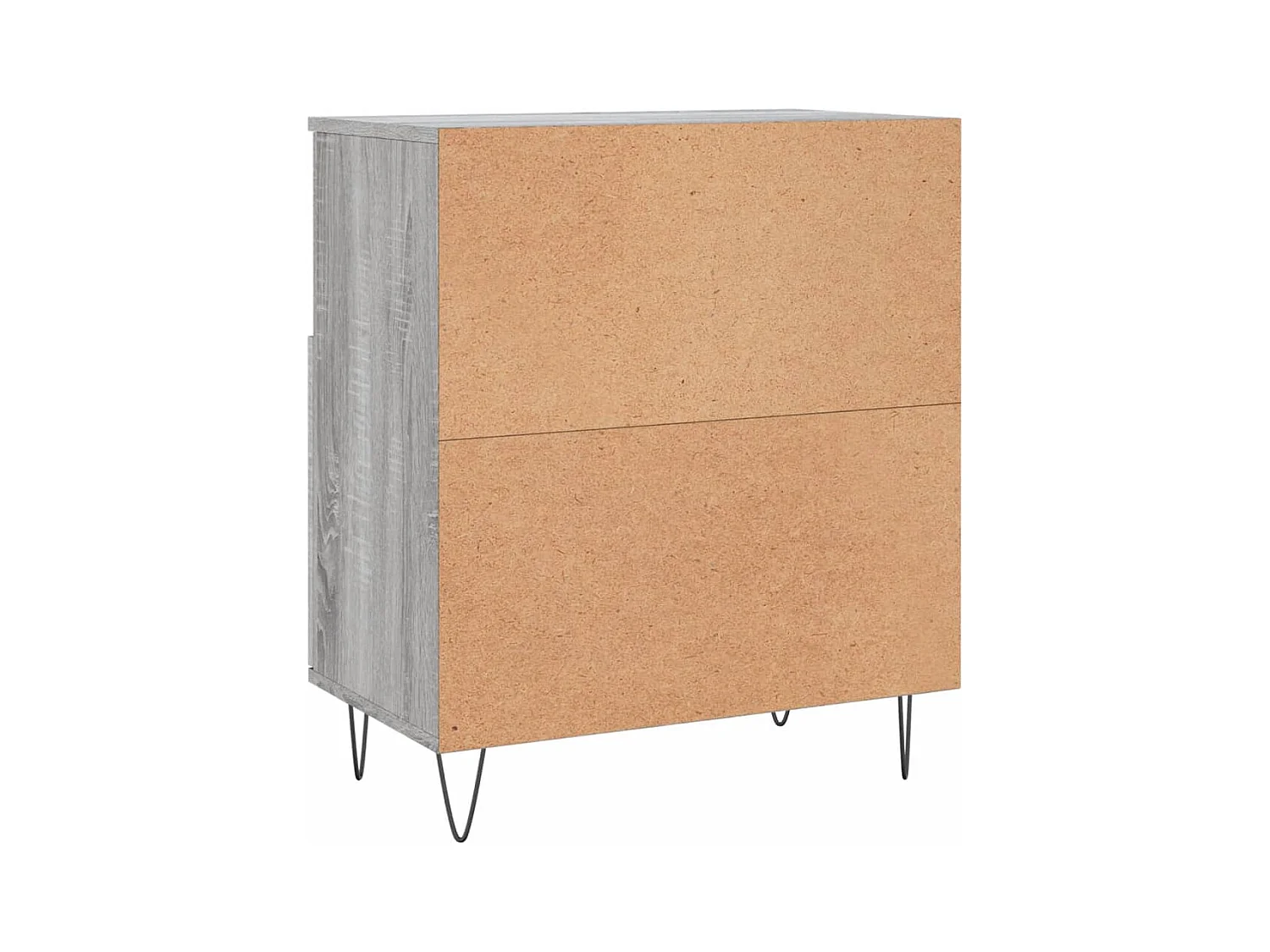 Aparador cómoda cómoda armario mueble organizador cocina salón salón Sonoma 60 x 35 x 70 cm madera contrachapada gris 02_0036397