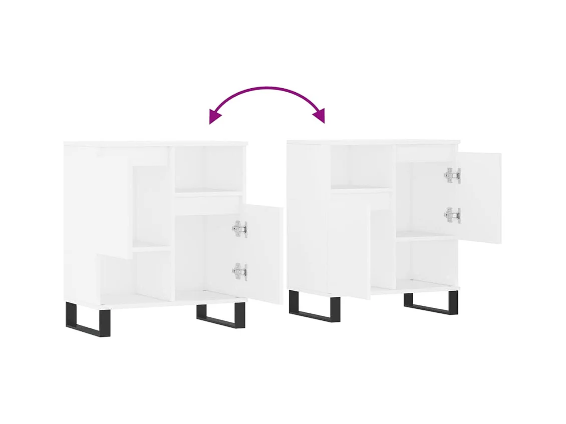 bahut commode armoire bois blanche 60 x 35 x 70 cm 02_0030357