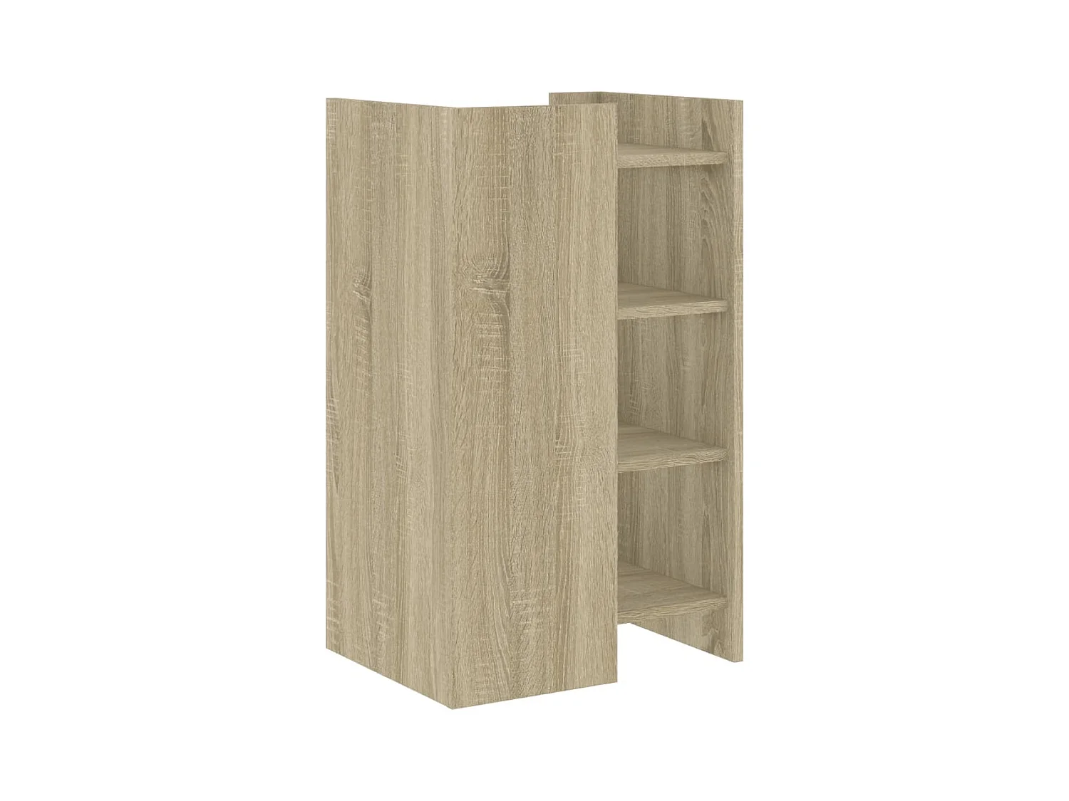 Credenza buffet cassettiera mobile contenitore organizer cucina soggiorno soggiorno Sonoma 45 x 35 x 75 cm derivati ​​del legno marrone 02_0031570