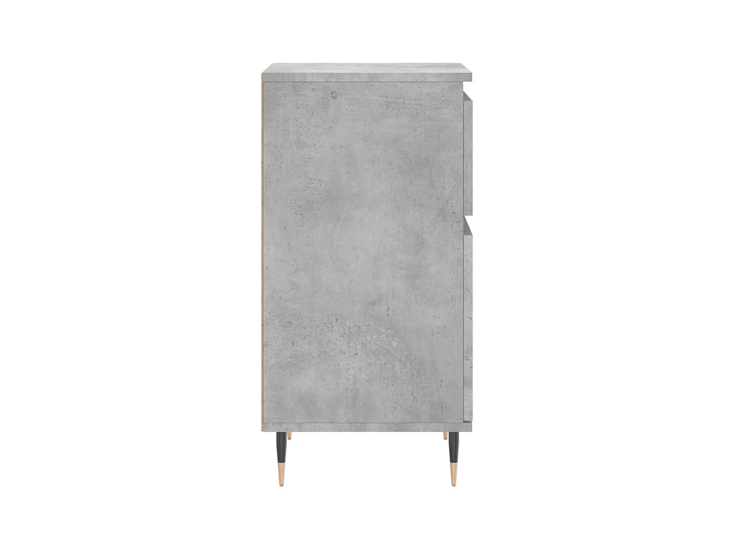 Credenza cassettiera armadio contenitore organizer cucina soggiorno soggiorni set da 2 40 x 35 x 70 cm derivati ​​del legno grigio 02_0036846