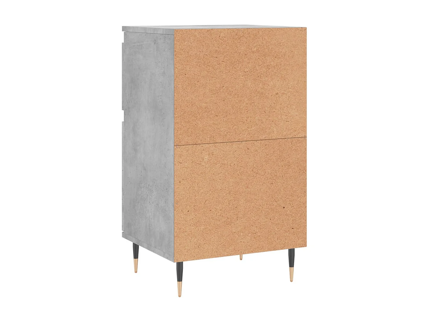 Credenza cassettiera armadio contenitore organizer cucina soggiorno soggiorni set da 2 40 x 35 x 70 cm derivati ​​del legno grigio 02_0036846