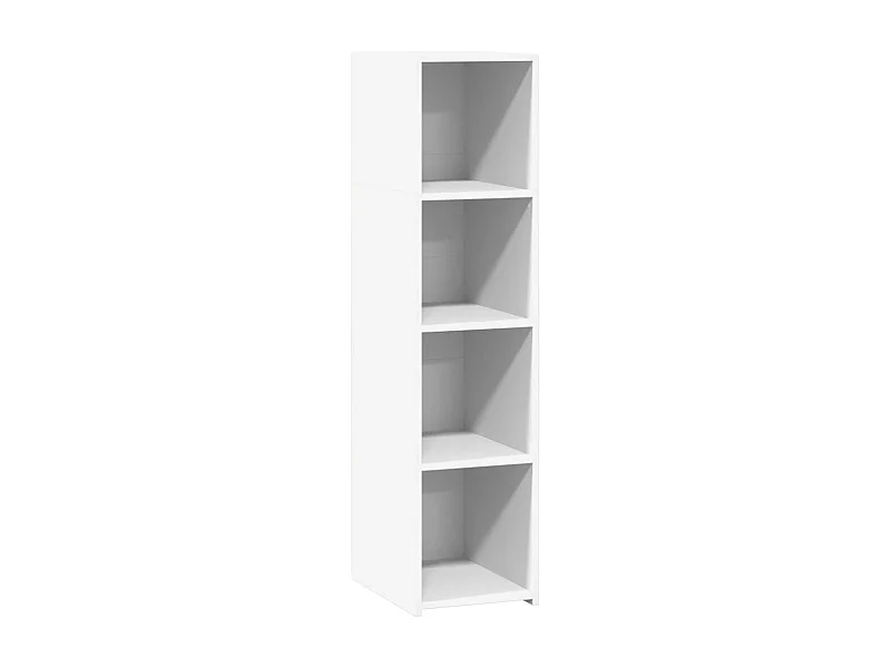 Aparador cômoda armário armário organizador cozinha sala sala 30 x 41 x 124 cm madeira trabalhada branco 02_0030223