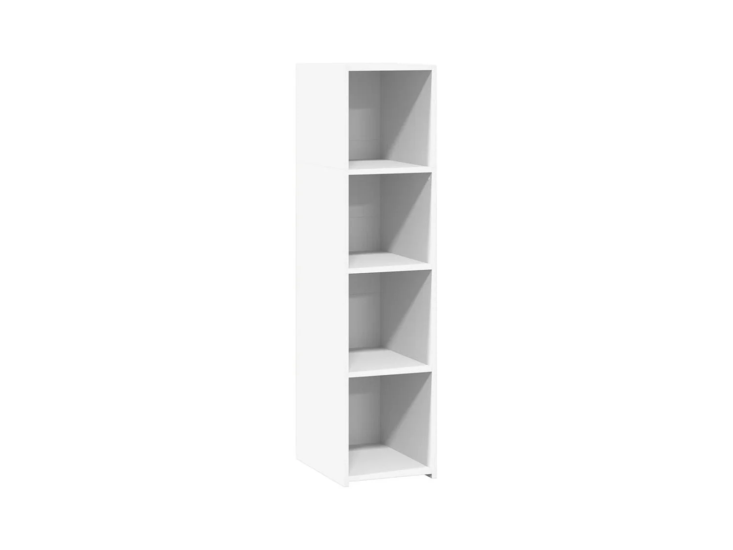 Aparador cómoda cómoda mueble mueble de almacenaje organizador cocina salón salón 30 x 41 x 124 cm madera contrachapada blanco 02_0030223