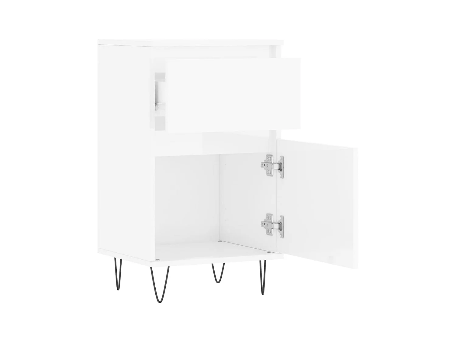 bahut commode armoire bois blanche 40 x 35 x 70 cm 02_0036706