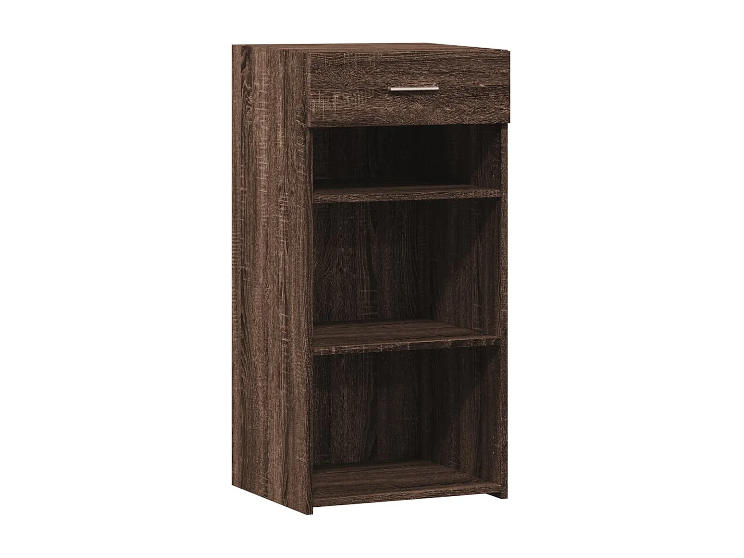Aparador buffet cómoda mueble almacenaje organizador cocina salón salón 45 x 42,5 x 93 cm madera contrachapada marrón 02_0031263