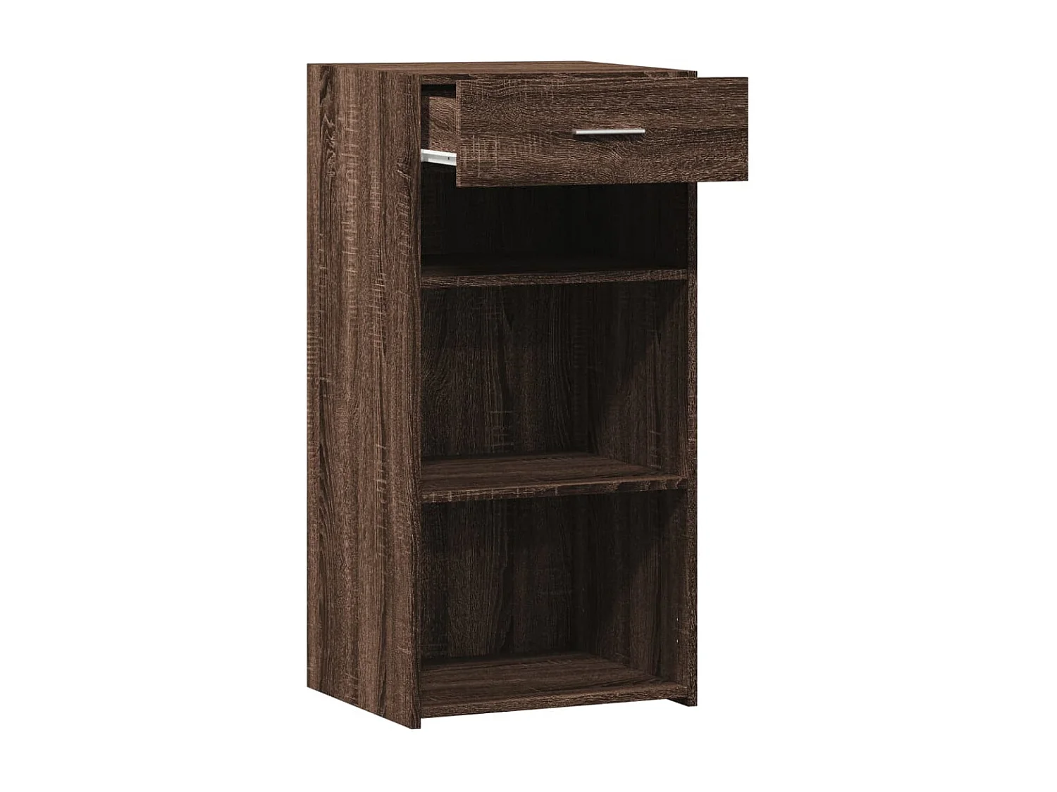 Aparador buffet cómoda mueble almacenaje organizador cocina salón salón 45 x 42,5 x 93 cm madera contrachapada marrón 02_0031263