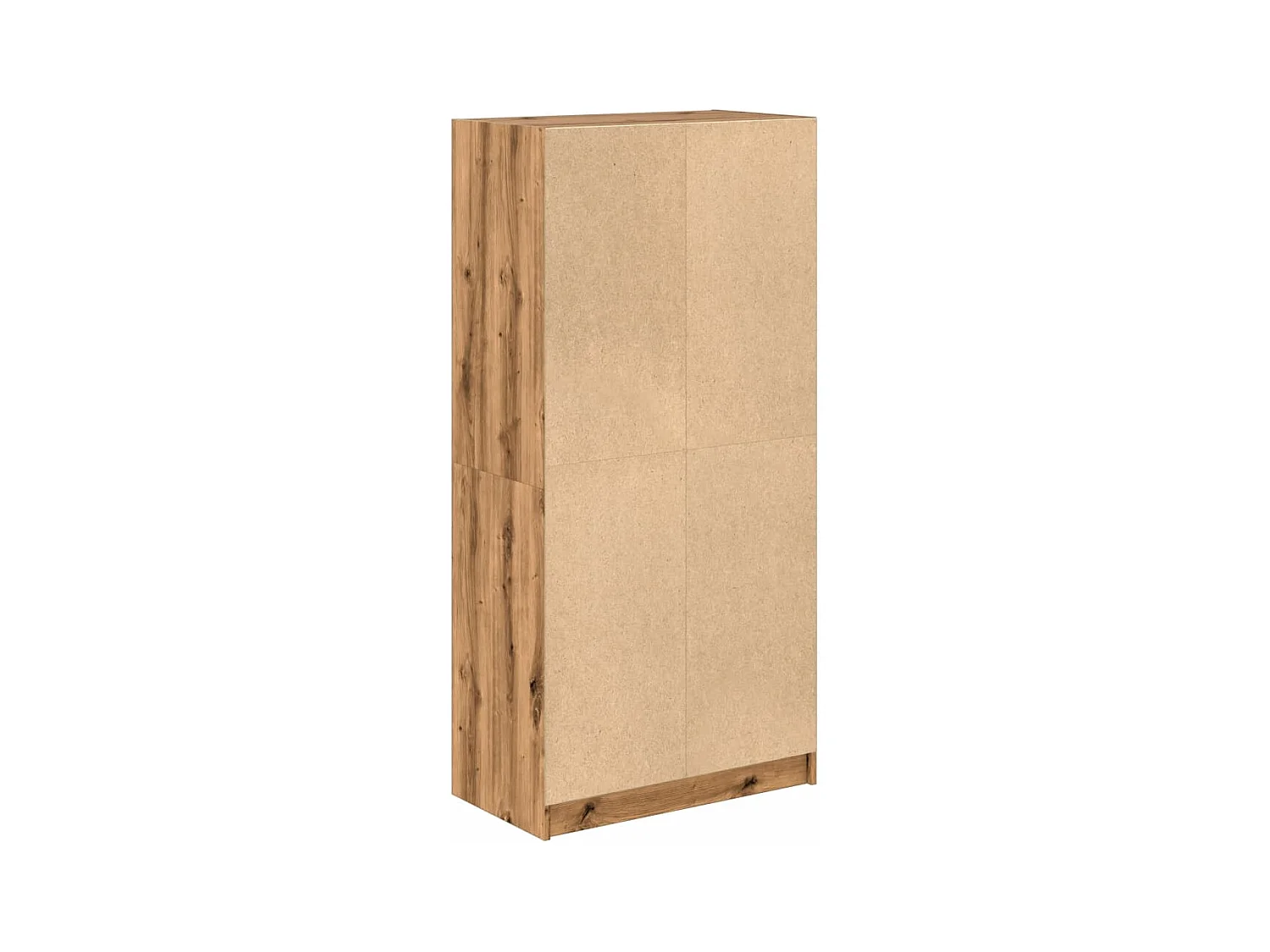 Buffet credenza cassettiera mobile contenitore organizer cucina soggiorno soggiorno alto con ante realizzato a mano in derivati ​​del legno marrone 02_0032229