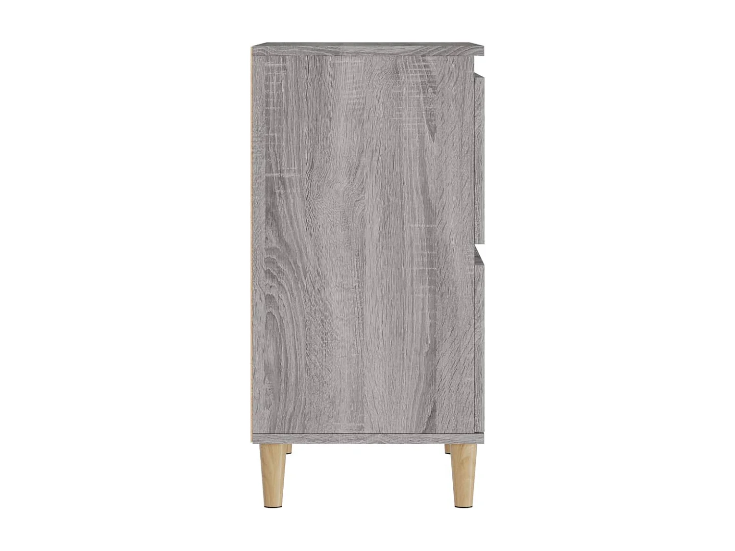 Credenza buffet cassettiera mobile contenitore organizer cucina soggiorno soggiorni set da 2 sonoma 60 x 35 x 70 cm pannelli compositi grigio 02_0036964