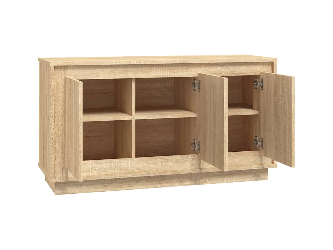 bahut commode armoire bois marron 102 x 35 x 55 cm 02_0031480