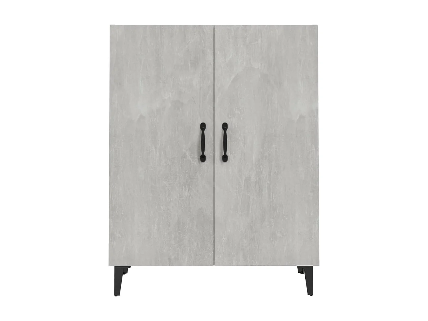 Credenza buffet cassettiera mobile contenitore organizer cucina soggiorno soggiorno 70 x 34 x 90 cm derivati ​​del legno grigio 02_0032080
