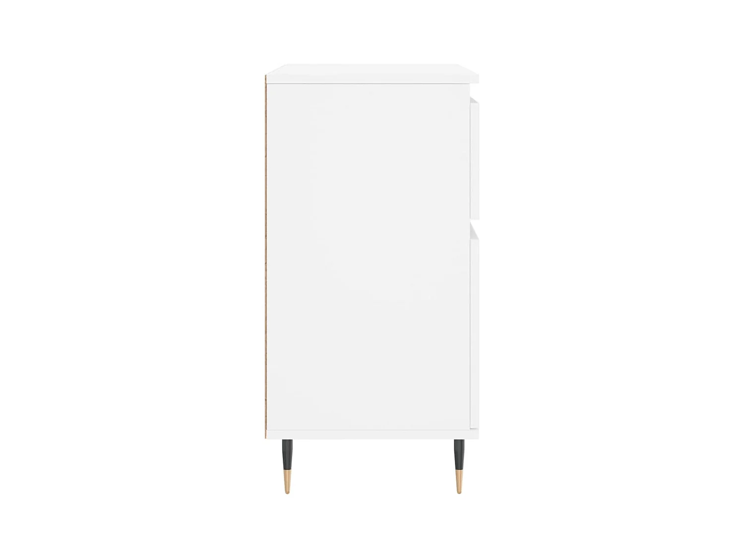 Aparador cómoda cómoda mueble mueble de almacenaje organizador cocina salón salón 60 x 35 x 70 cm madera contrachapada blanco 02_0030364