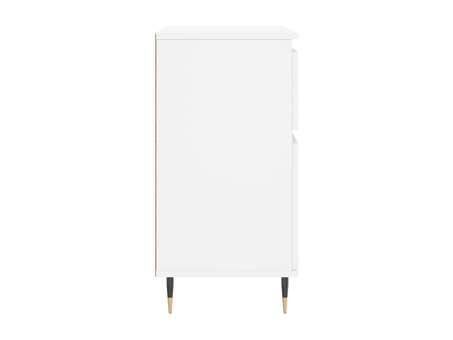 Buffet aparador cômoda armário unidade de armazenamento organizador cozinha sala sala 60 x 35 x 70 cm madeira trabalhada branco 02_0030364
