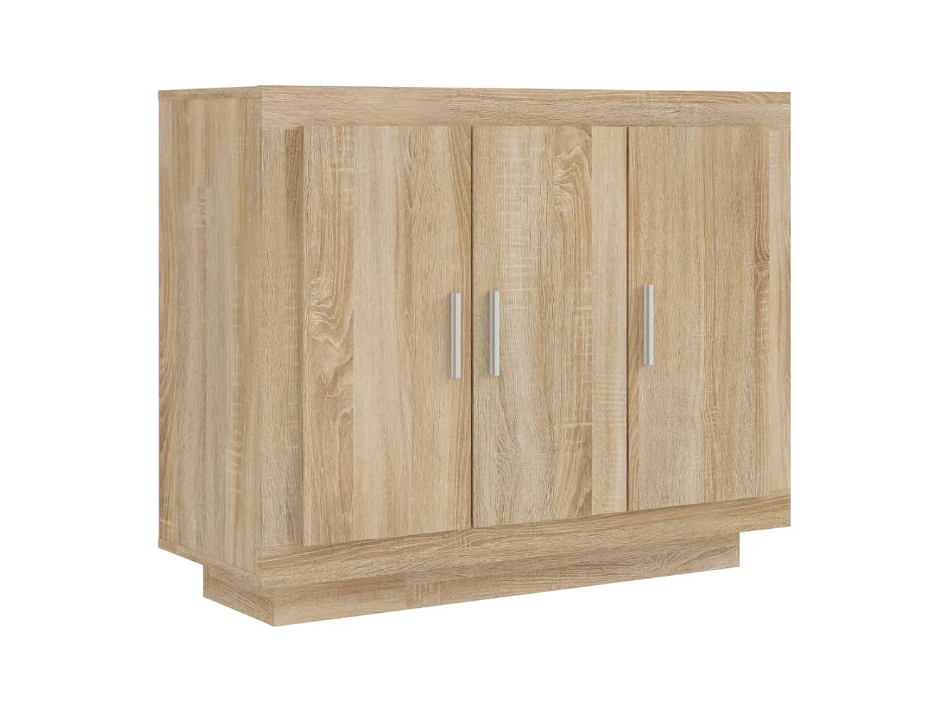 Credenza cassettiera cassettiera mobile contenitore organizer cucina soggiorno soggiorno Sonoma 92 x 35 x 75 cm derivati ​​del legno marrone 02_0031740