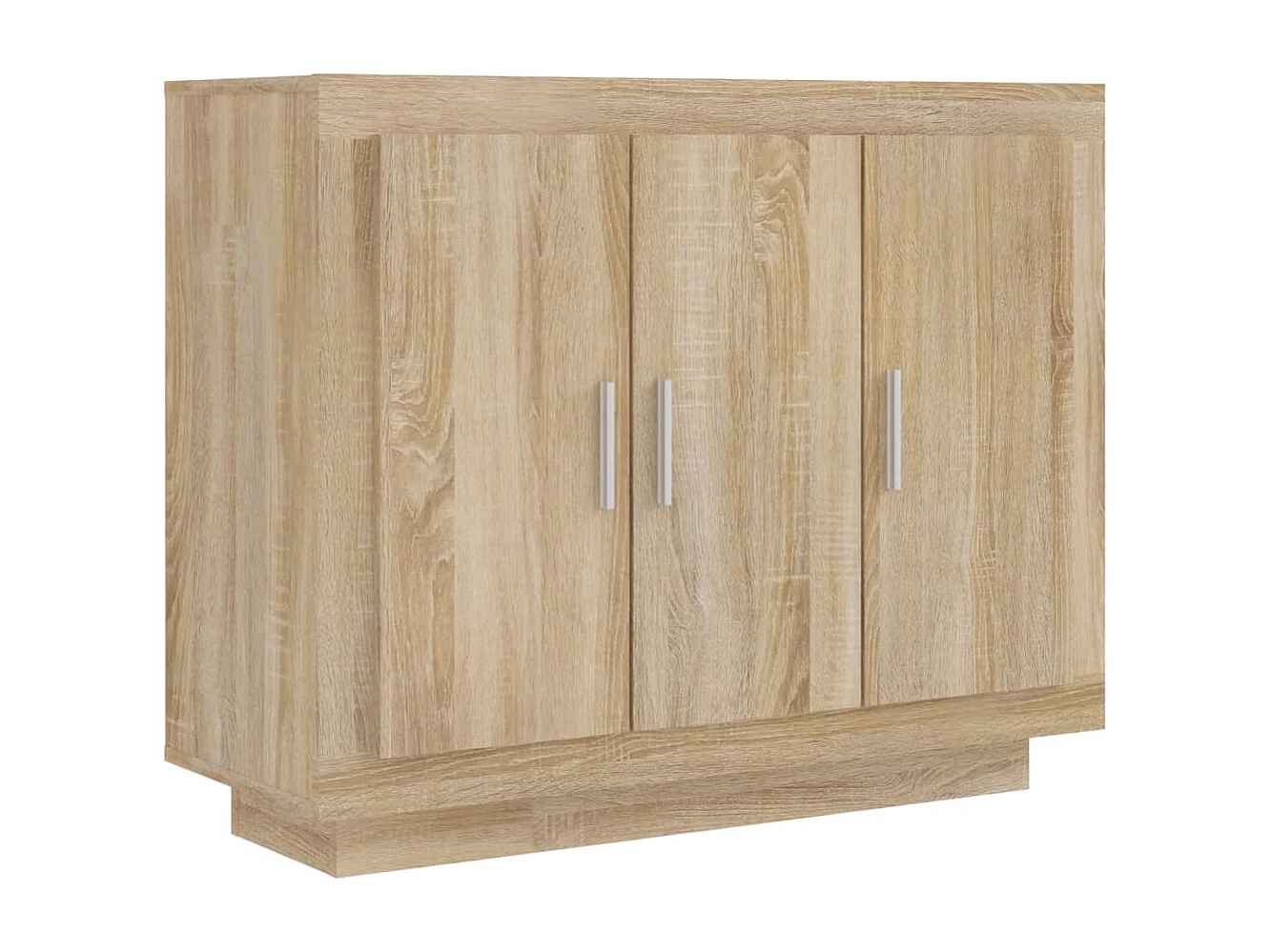 Aparador buffet cômoda armário organizador cozinha sala sala Sonoma 92 x 35 x 75 cm madeira trabalhada marrom 02_0031740