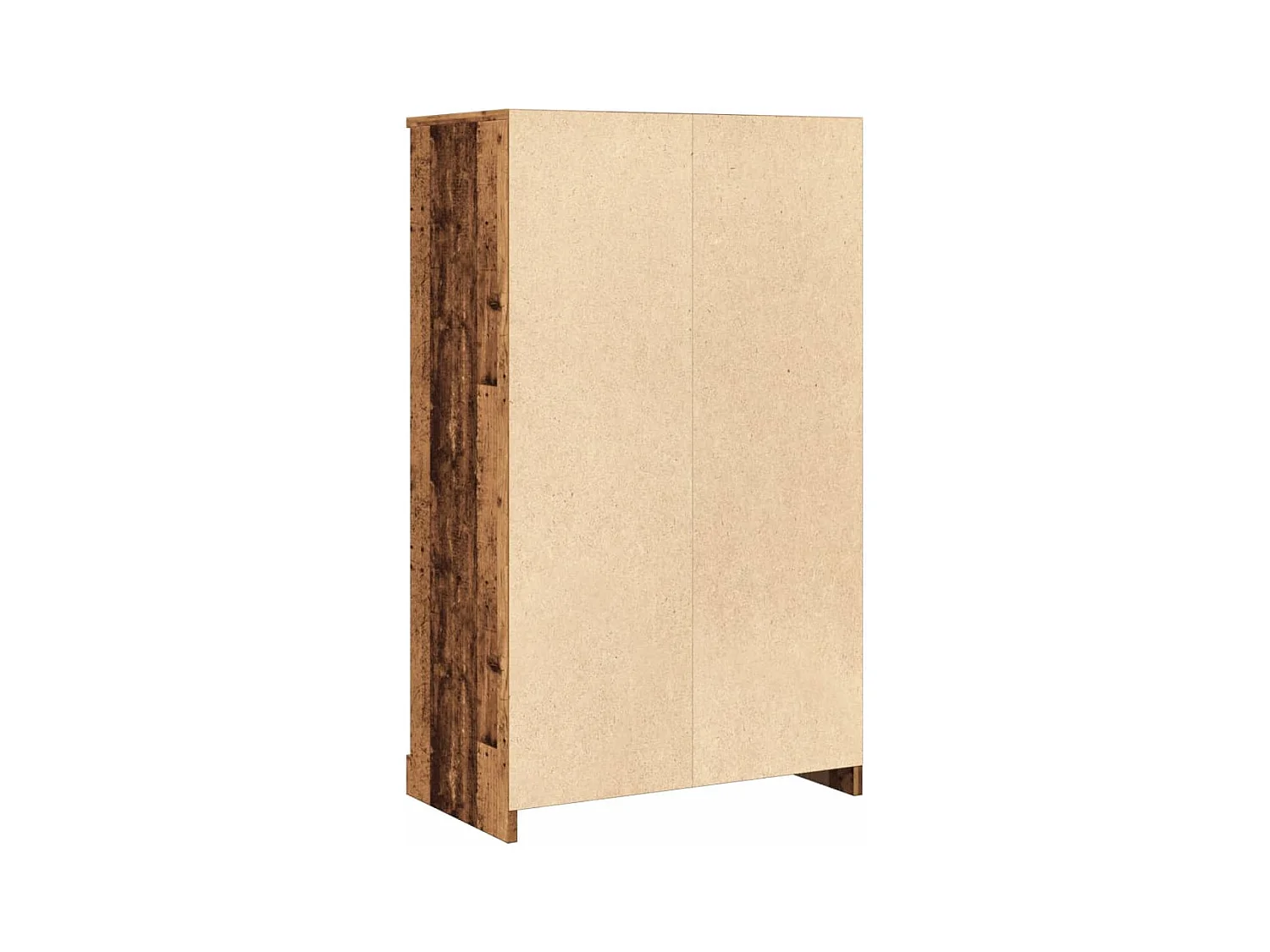 Aparador buffet cómoda armario mueble organizador cocina salón salón alto madera vieja 60 x 35,5 x 103,5 cm madera contrachapada marrón 02_0035655