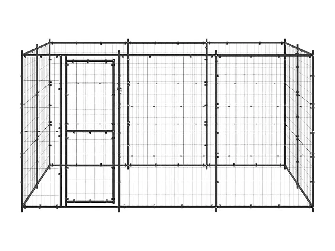 Cercado para canil externo parque de animais cachorro aço 726 m² 02_0000386