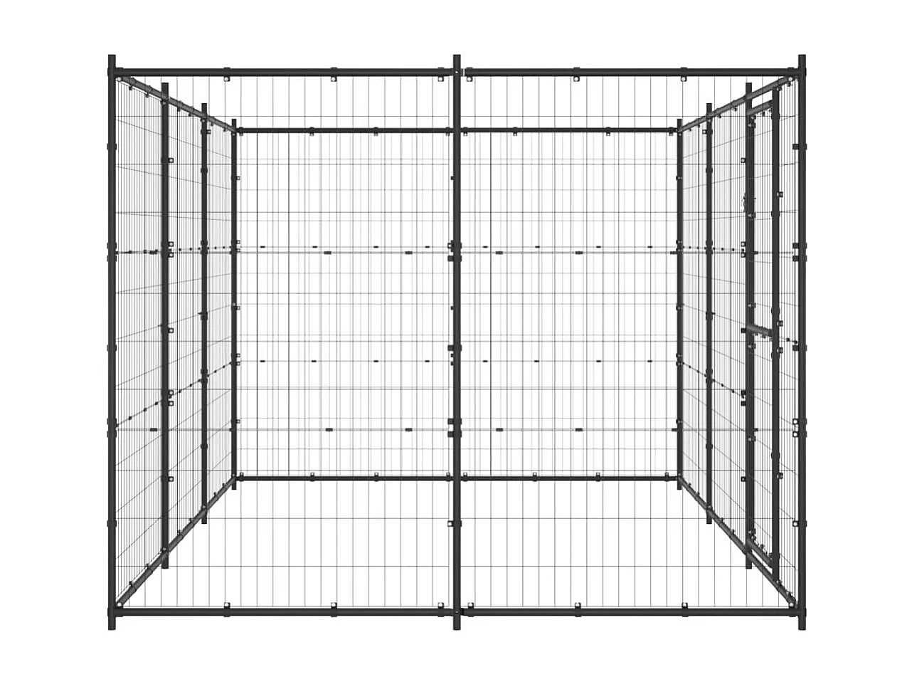 Cercado para canil externo parque de animais cachorro aço 726 m² 02_0000386