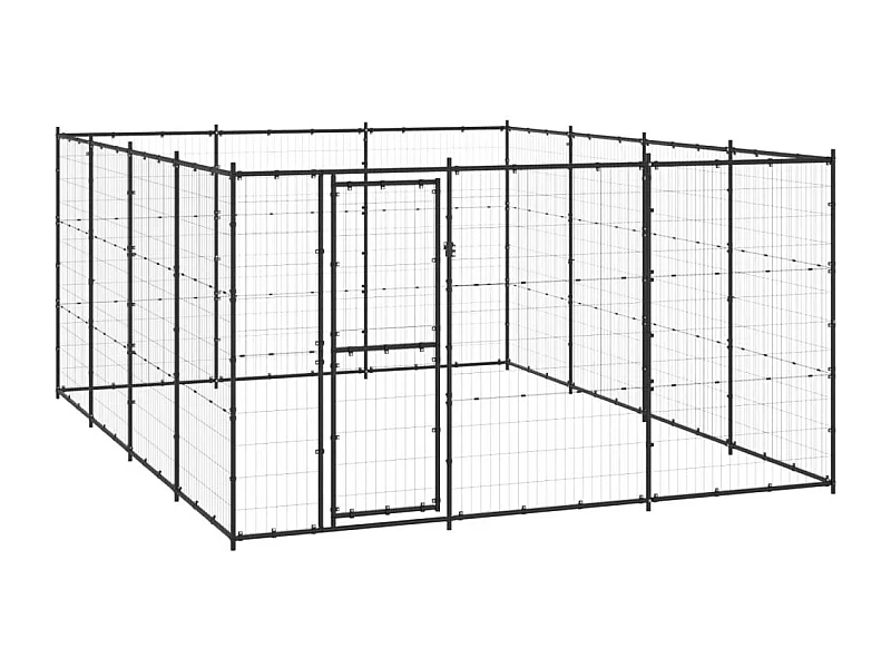 Chenil extérieur cage enclos 330 x 440 x 180 cm 02_0000381