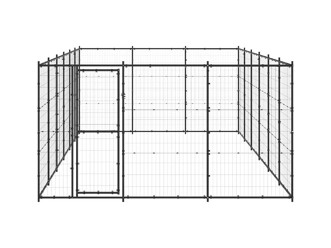 Chenil extérieur cage enclos 330 x 660 x 180 cm 02_0000364