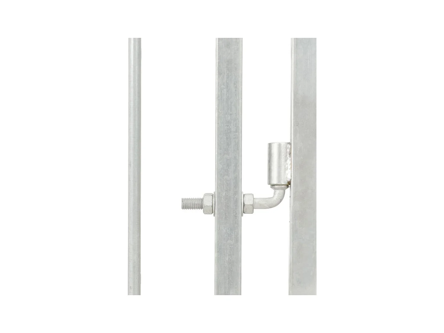 Jaula para perros de exterior con techo 150 x 150 x 200 cm (02_0000322)