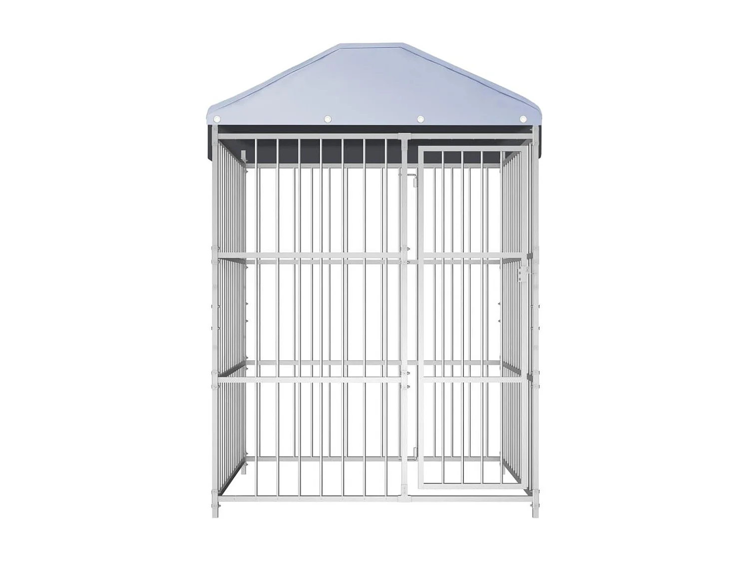 Chenil extérieur cage enclos 150 x 150 x 200 cm 02_0000322