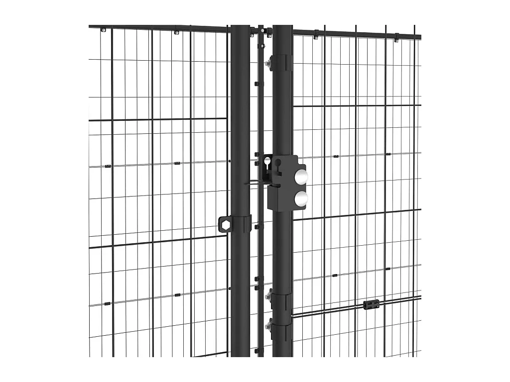 Chenil extérieur cage enclos 770 x 220 x 180 cm 02_0000383