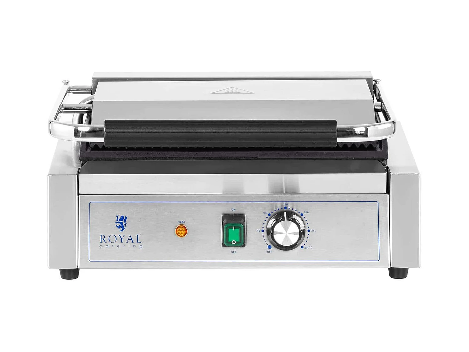 Tostiera elettrica per panini professionale plancha elettrica rigata+liscia 2.200 watt 14_0004008