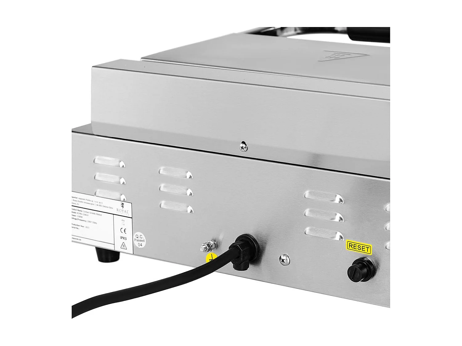 Torradeira elétrica panini plancha elétrica profissional ranhurada + suave 2.200 watts 14_0004008