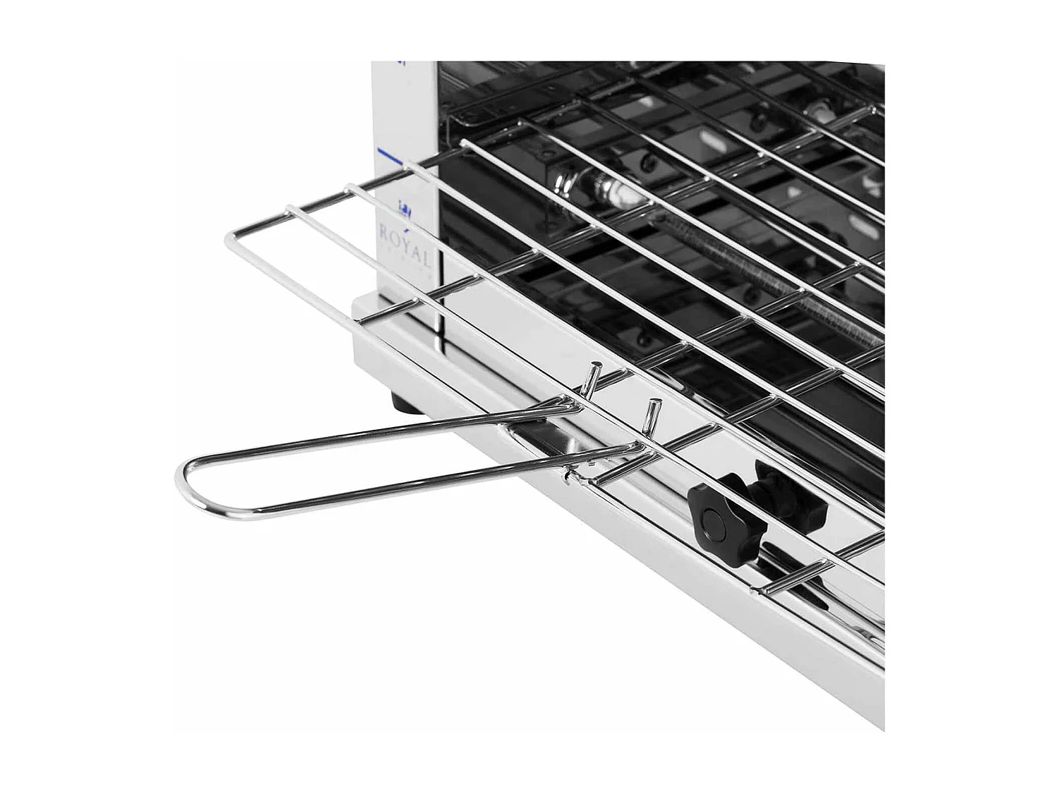 Salamandre de cuisine professionnelle argenté 26 x 50 x 39 cm 14_0004016