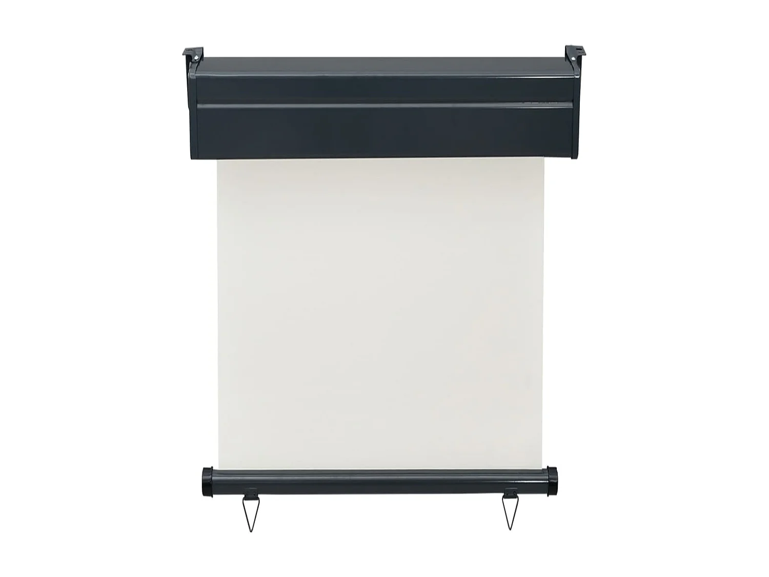 Auvent paravent store brise-vue crème 60 x 250 x 50 cm 02_0007033