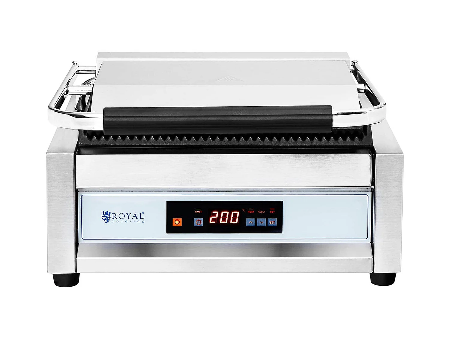 Panini grill machine professionale tostapane croque-monsieur professionale 2.200 watt 50 - 300 °c acciaio inox 14_0004015