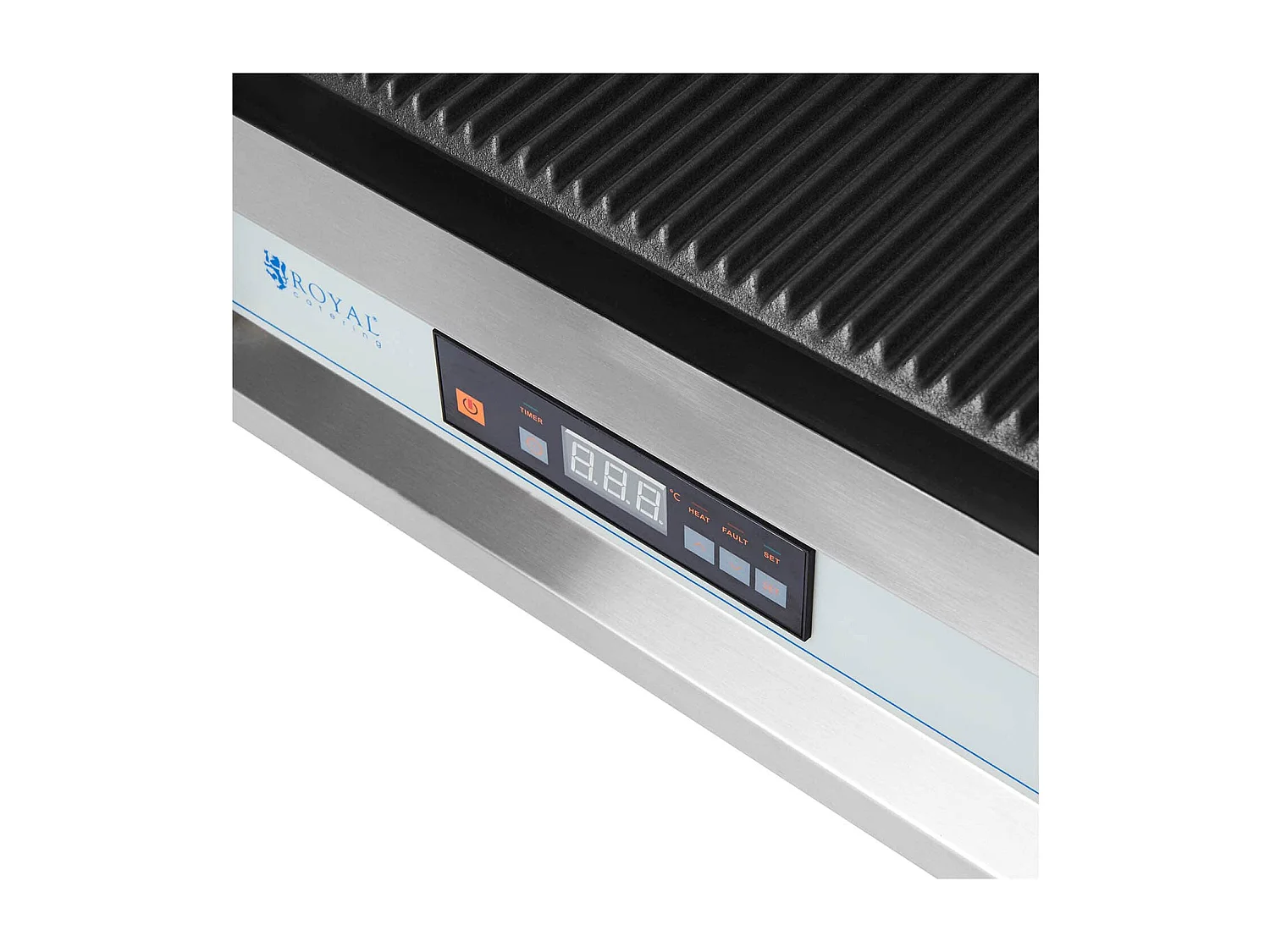 Machine à panini grill argenté 36 x 43 x 24 cm 14_0004015