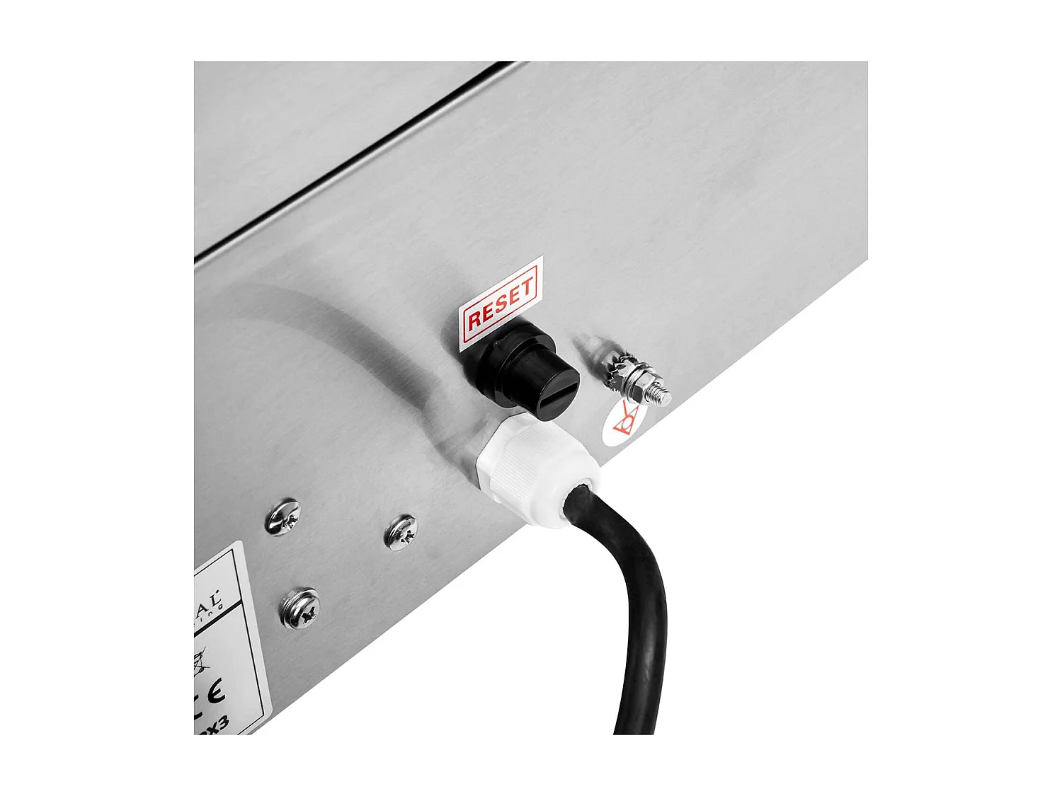 Machine à panini grill argenté 36 x 43 x 24 cm 14_0004015