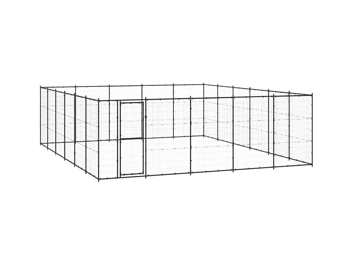 Chenil extérieur cage enclos 550 x 660 x 180 cm 02_0000371