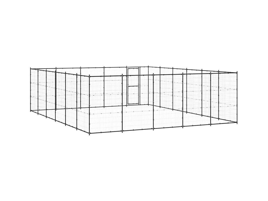 Chenil extérieur cage enclos 550 x 660 x 180 cm 02_0000371