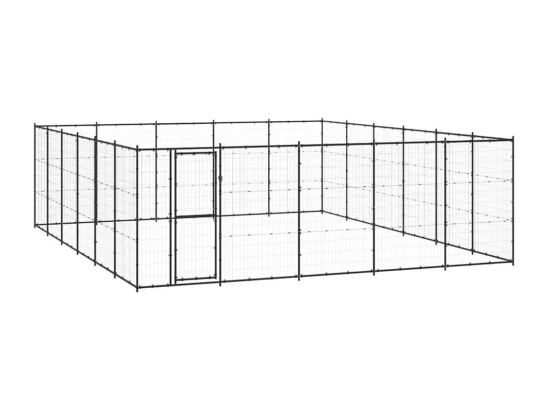 Chenil extérieur cage enclos 550 x 660 x 180 cm 02_0000371