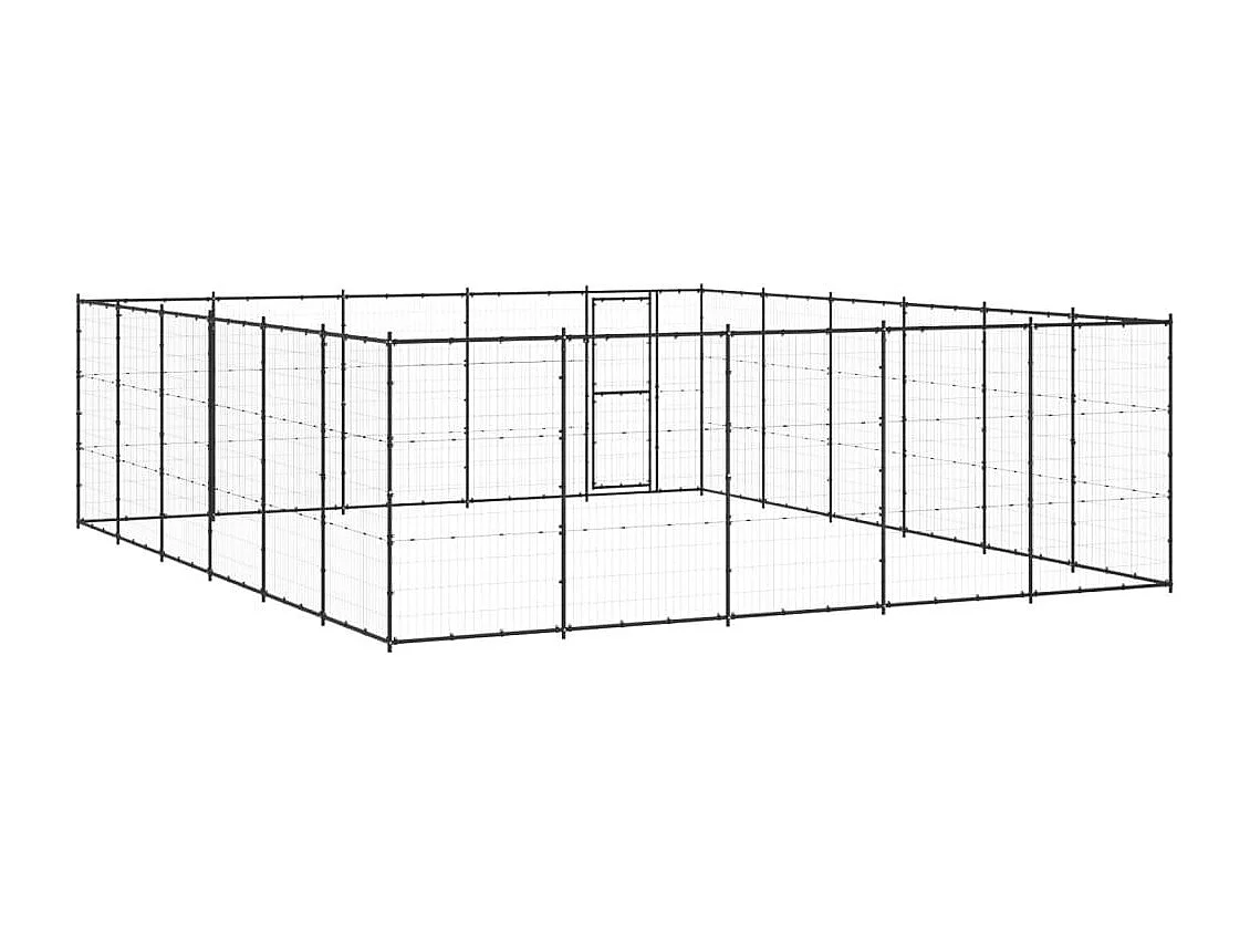 Chenil extérieur cage enclos 550 x 660 x 180 cm 02_0000371