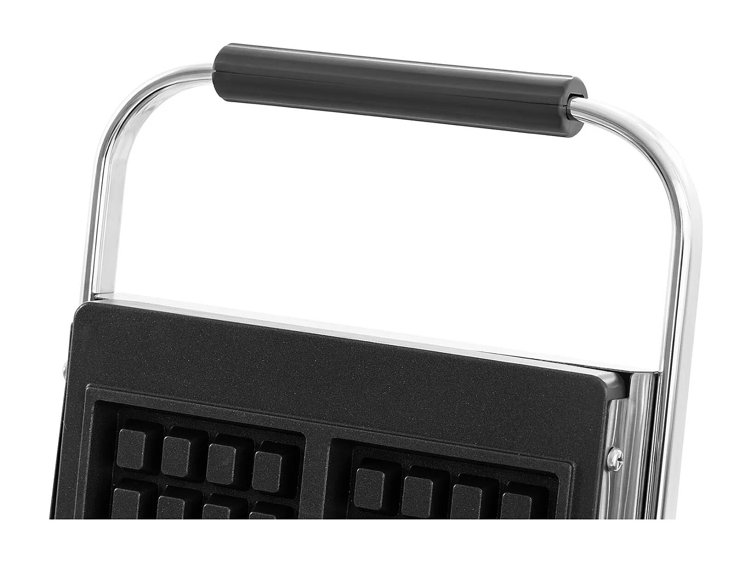 Máquina tradicional belga de waffles retangulares duplos (dimensões da placa: 170 x 100 mm, potência: 2 x 2.000 W, 4 waffles por lote) 14_0004857