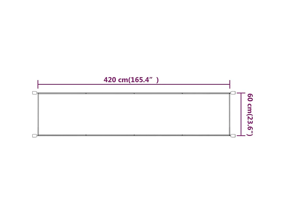 Toldo vertical azul 60x420 cm tela oxford 02_0007617