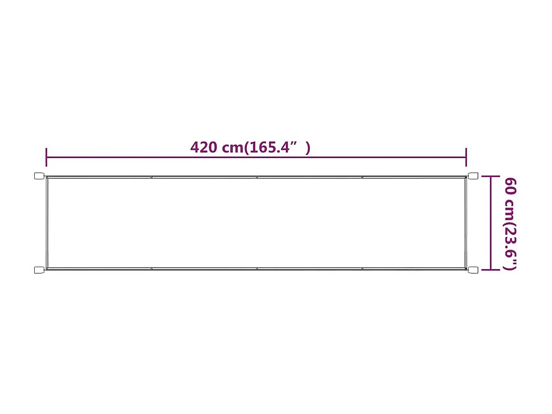Toldo vertical azul 60x420 cm tecido oxford 02_0007617