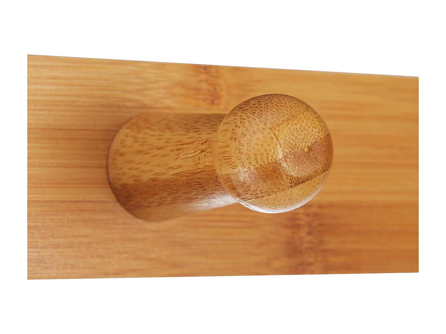 Prateleira cabideiro com sapateira com 4 ganchos 150 cm madeira natural e branco 13_0002296