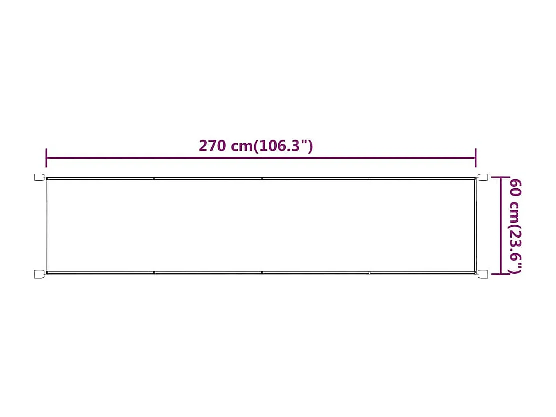 Tenda verticale blu 60x270 cm tessuto oxford 02_0007615