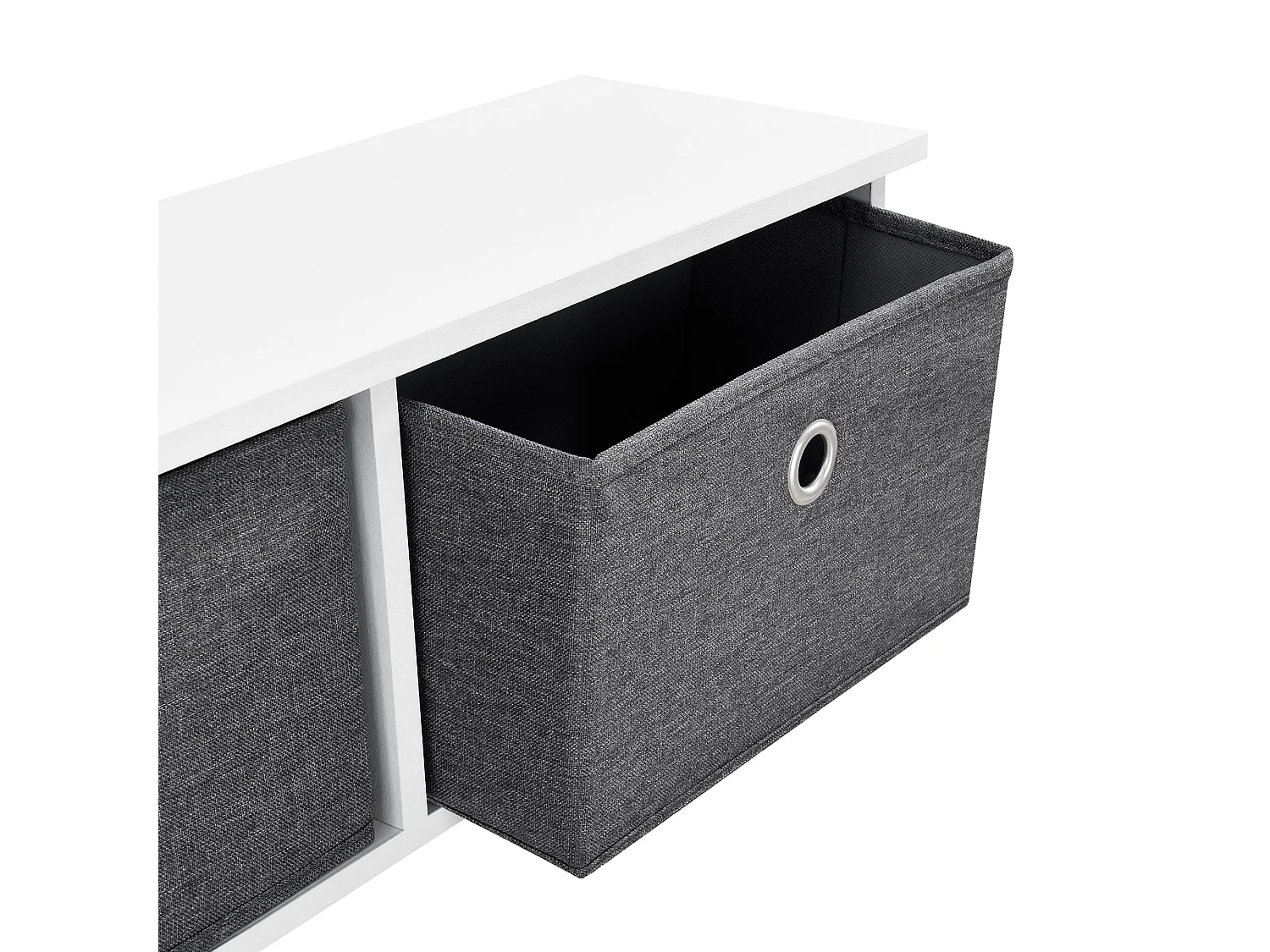 Appendiabiti da parete 30 x 100 x 20 cm bianco grigio argento 03_0008181