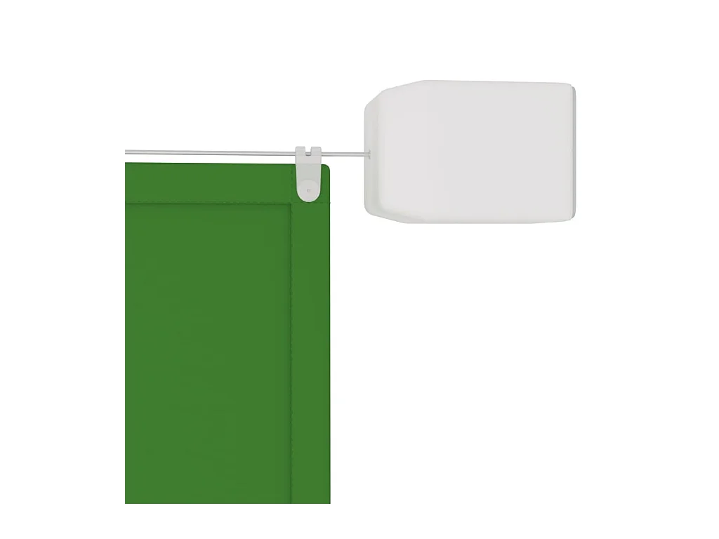Auvent vertical vert clair tissu 60 x 0.1 x 360 cm 02_0007710