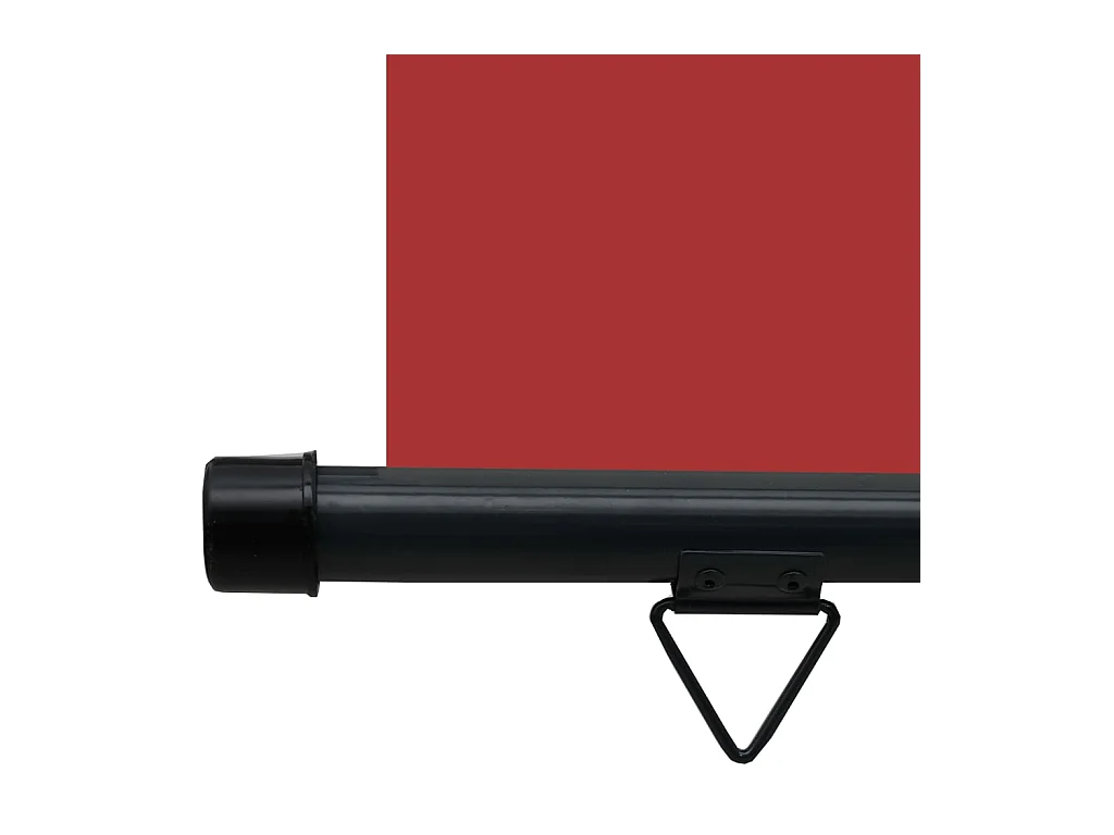 Toldo de protección lateral retráctil para patio, jardín, terraza, balcón, protección visual, 170 x 250 cm, rojo 02_0007031