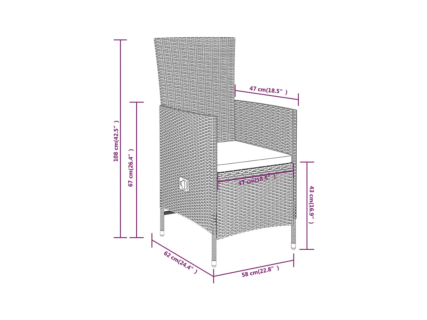 Conjunto de comedor de jardín muebles de exterior con cojines 5 piezas beige 02_0014146