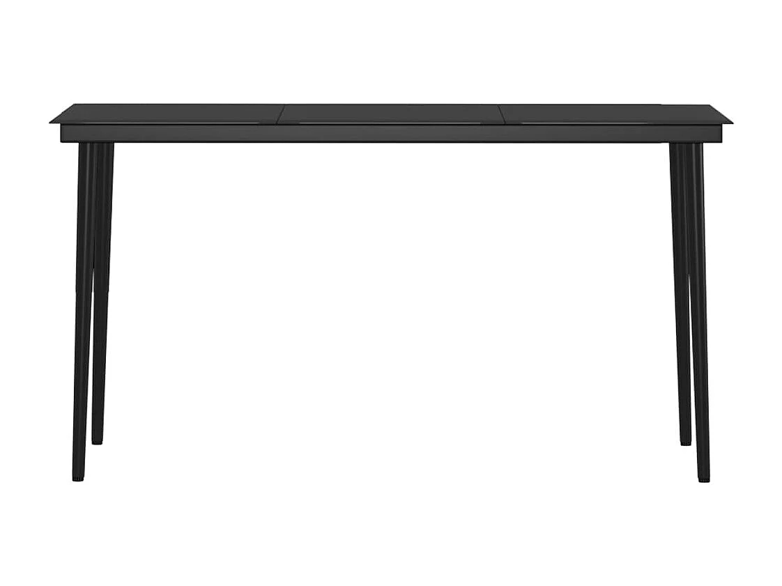 Almofadas para móveis de sala de jantar de jardim 5 peças marrom/preto 02_0014618