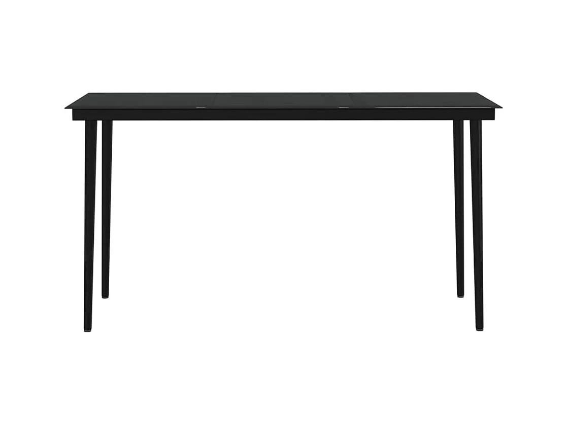 Mobilier de salle à marron 140 x 70 x 74 cm 02_0014632